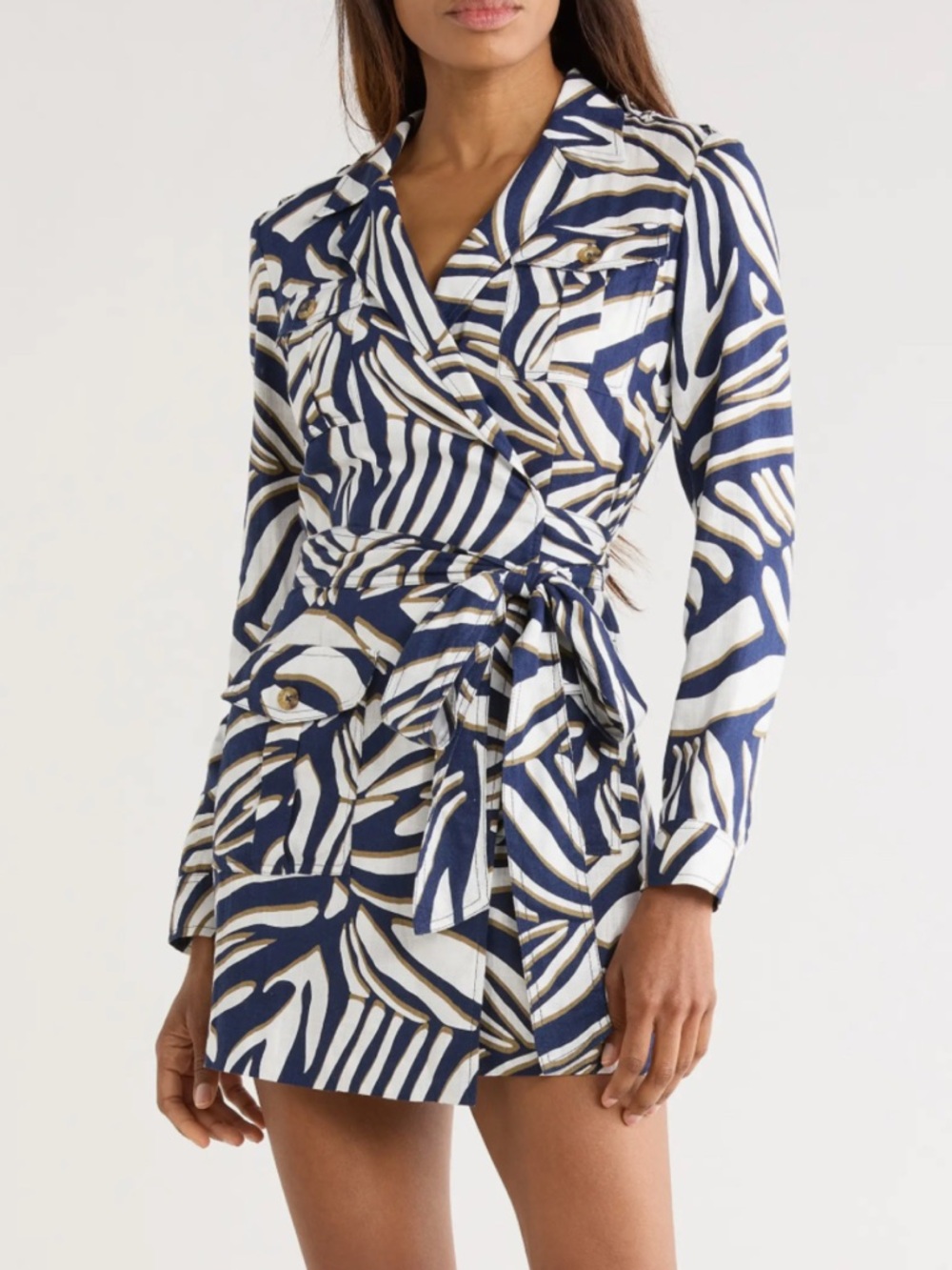 Diane von Furstenberg Riley Long Sleeve Dress Sz X-Large - NWT $528